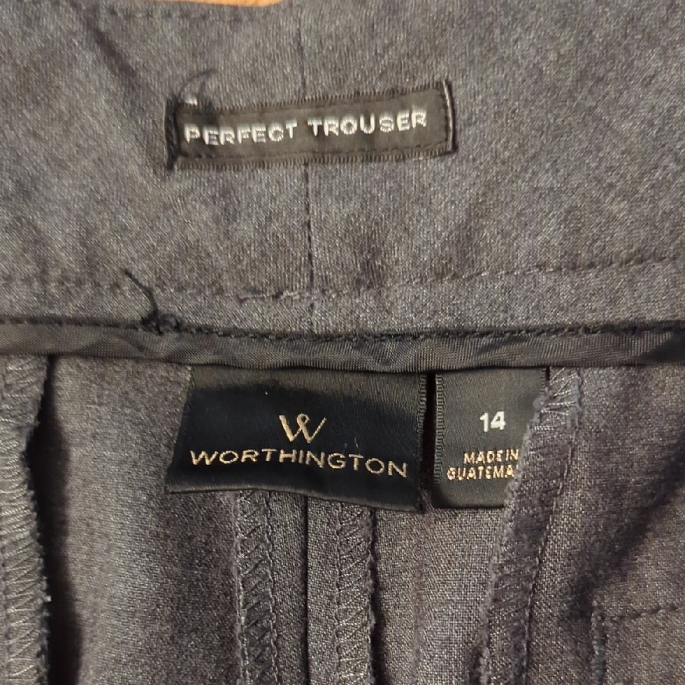 Worthington Charcoal Trousers - Picture 2 of 5